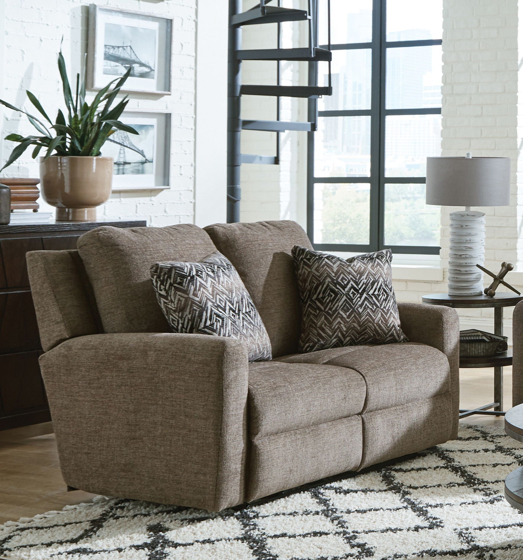 Calvin - Reclining Loveseat - Stylish Home Furniture