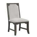 Lisbon - Dining Side Chair (Set of 2) - Gray - Stylish Home Furniture