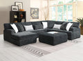 U257 - 3 Piece Sectional - Dark Gray - Stylish Home Furniture