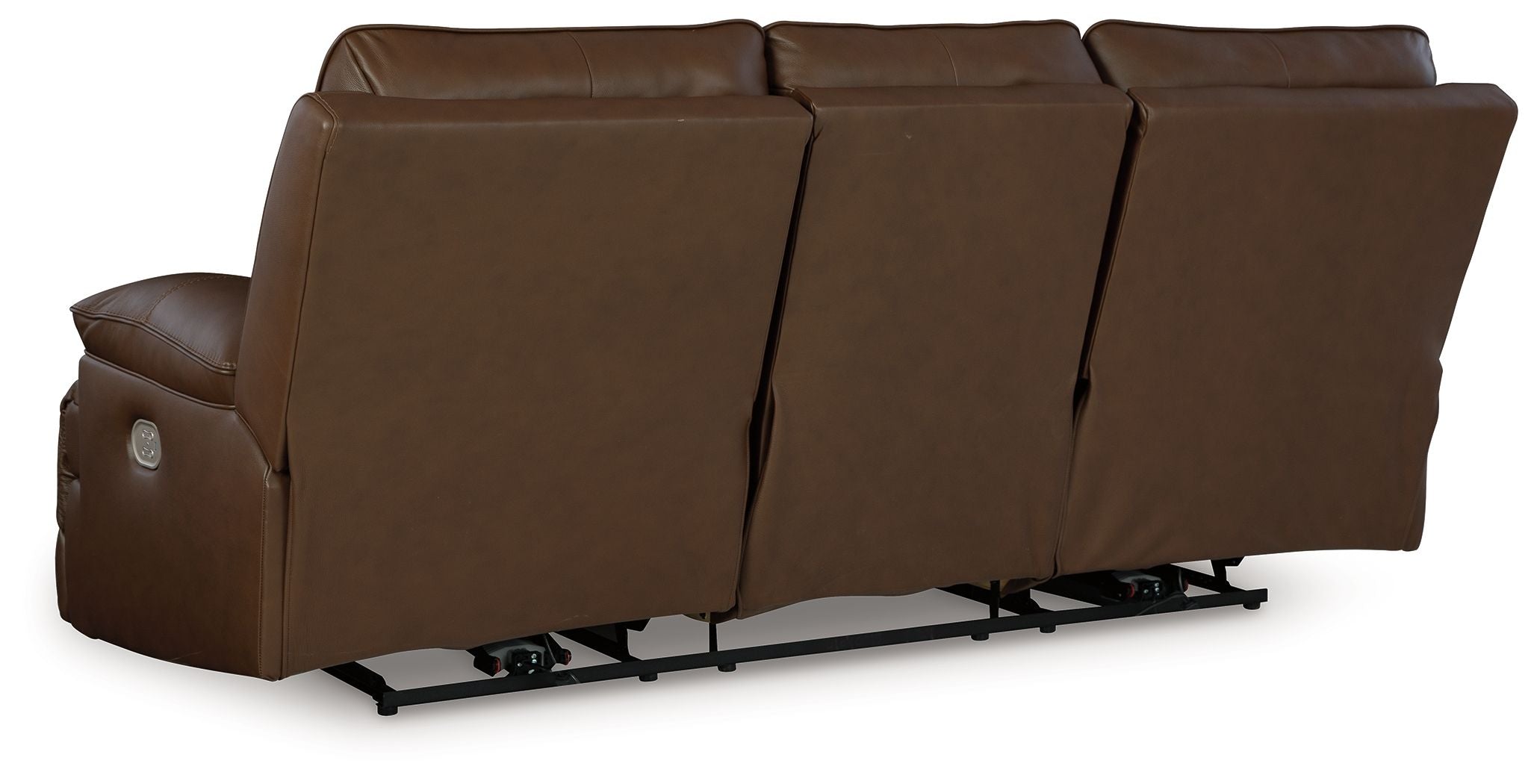 Vonryan - Power Reclining Sofa With Adj Headrest - Tobacco - Stylish Home Furniture