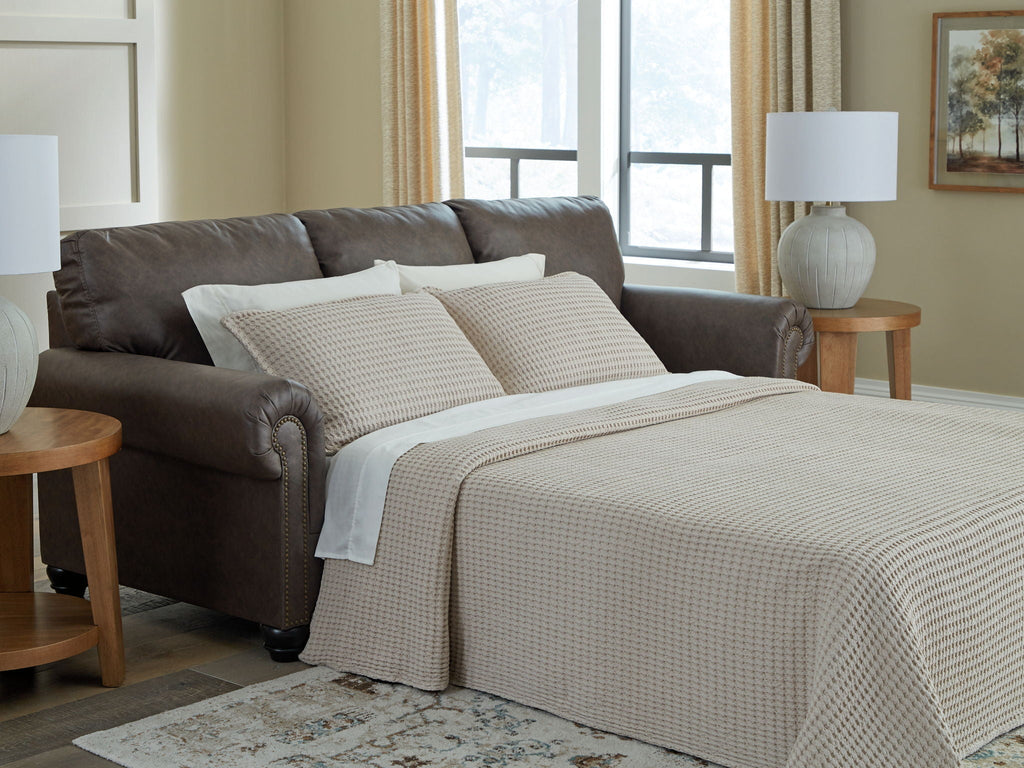 Roxmere - Queen Sofa Sleeper - Umber - Stylish Home Furniture