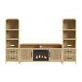 Ridgemont - 4 Piece Entertainment Unit With 70" TV Console - Stylish Home Furniture