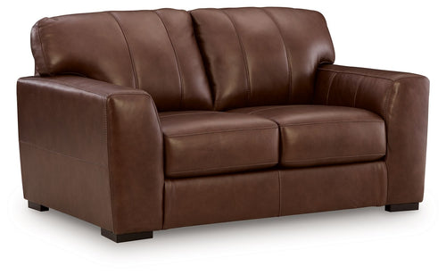 Brogliano - Loveseat - Canyon - Stylish Home Furniture