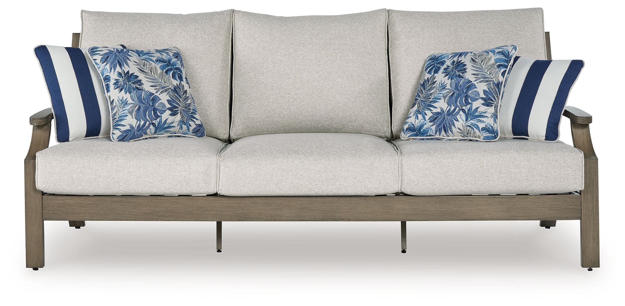 Rainier Ranch - Sofa With Cushion - Brown / Beige - Stylish Home Furniture