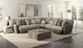 Rendezvous - Castered Cocktail Ottoman - Umber - Stylish Home Furniture
