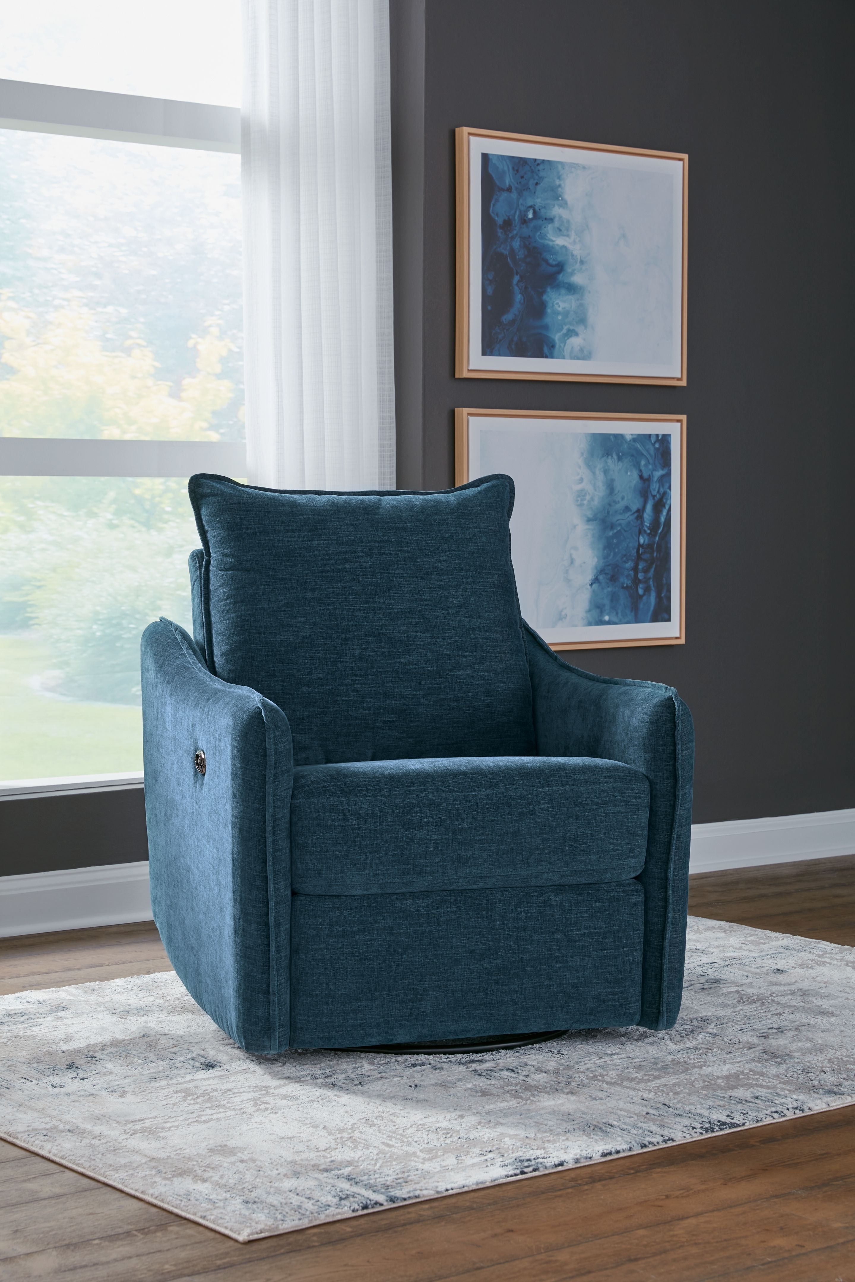 Mcburg - Swivel Power Recliner - Stylish Home Furniture