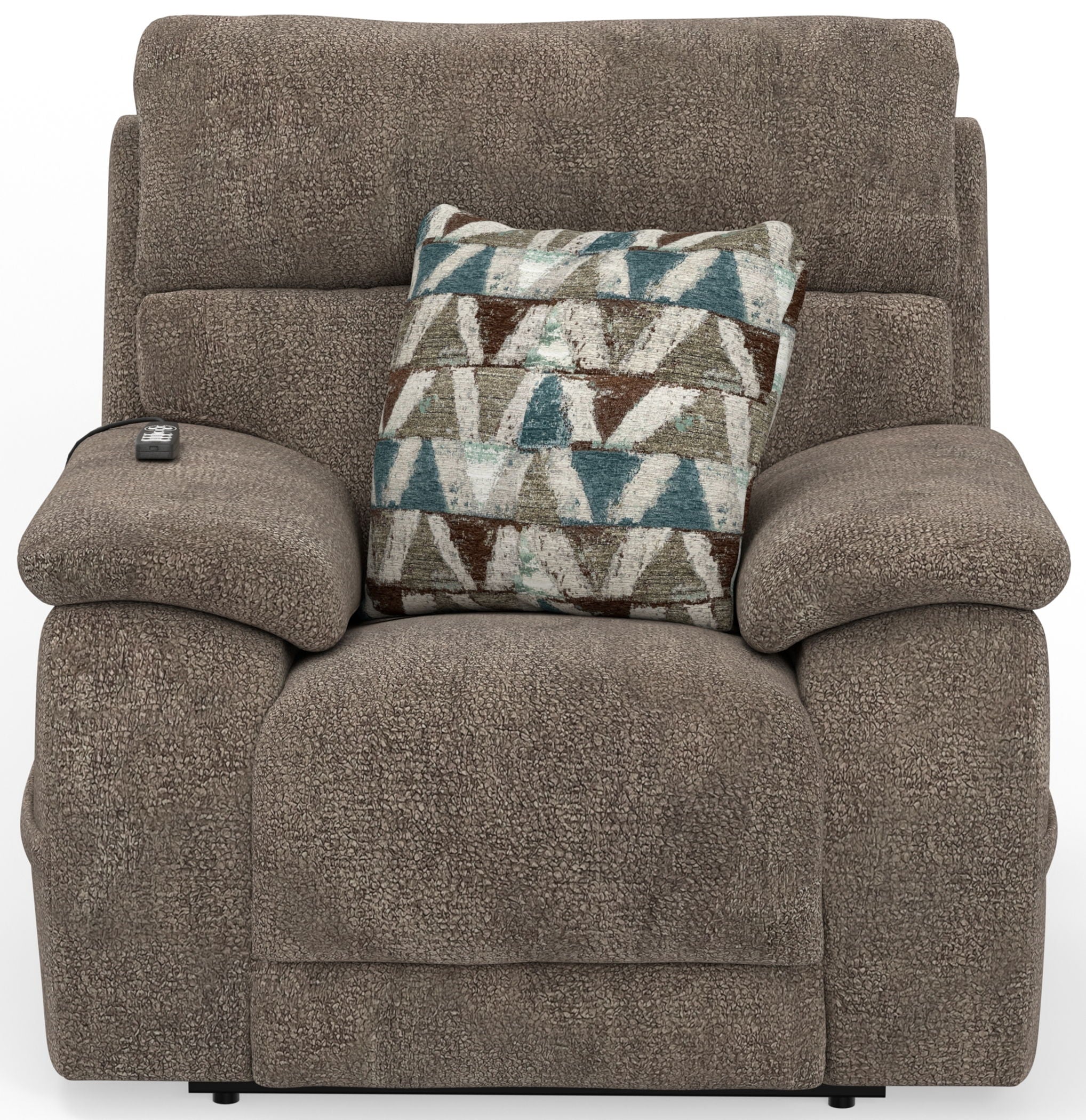 Joya - Power Lay Zero Gravity Recliner With Power Adjustable Headrest And CR3 Heat/Massage/Lumbar/ZG - Mushroom - Stylish Home Furniture