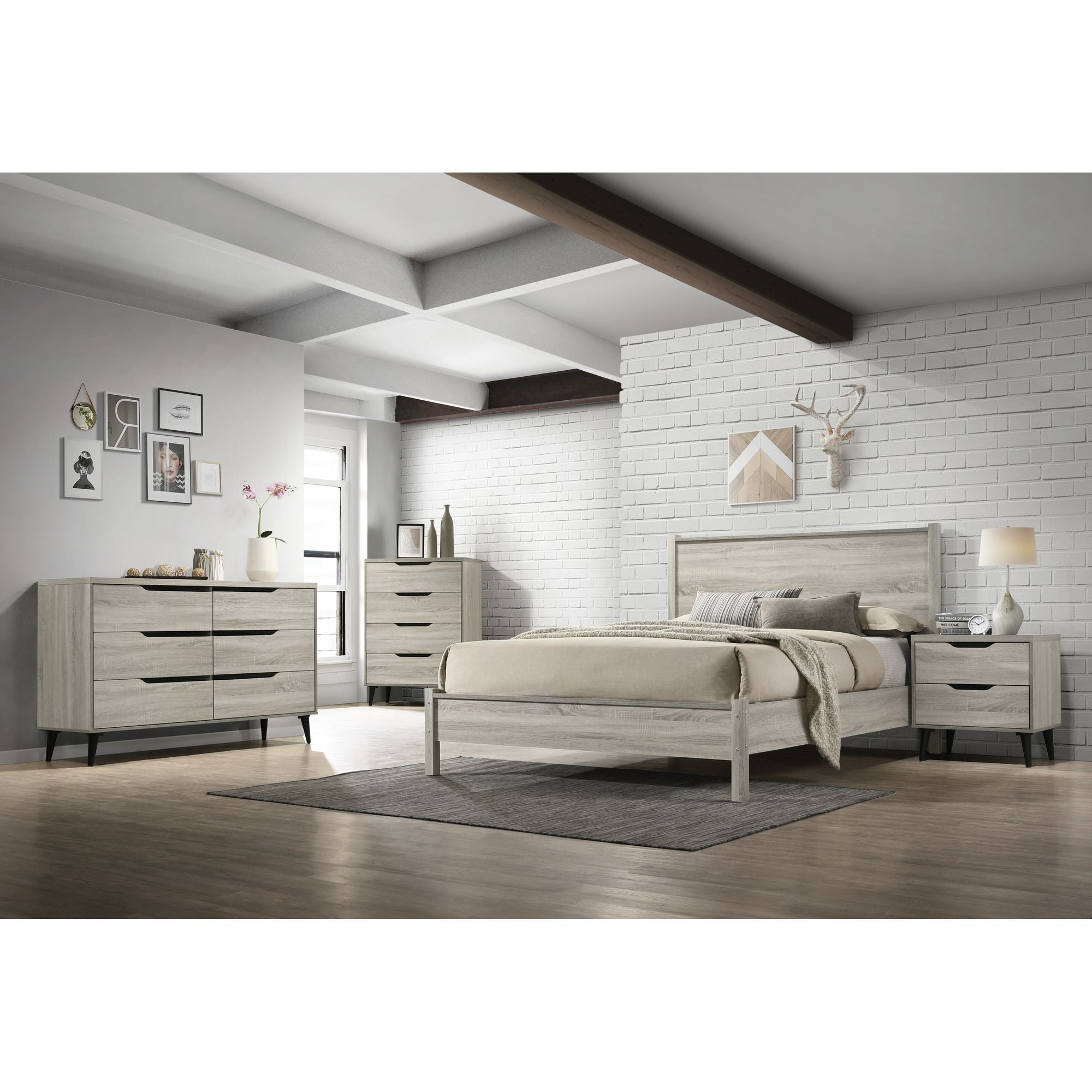 Ernesto - 4-Drawer Chest With Interlock - Stylish Home Furniture