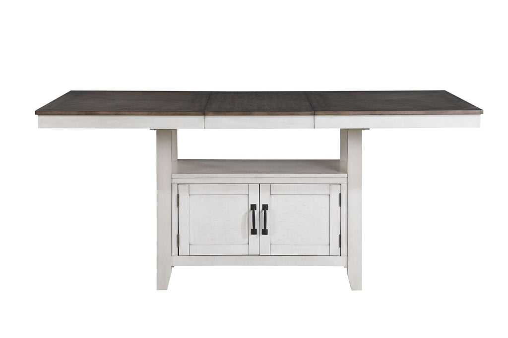 Richland - Counter Table Top & Base - Dark Gray - Stylish Home Furniture