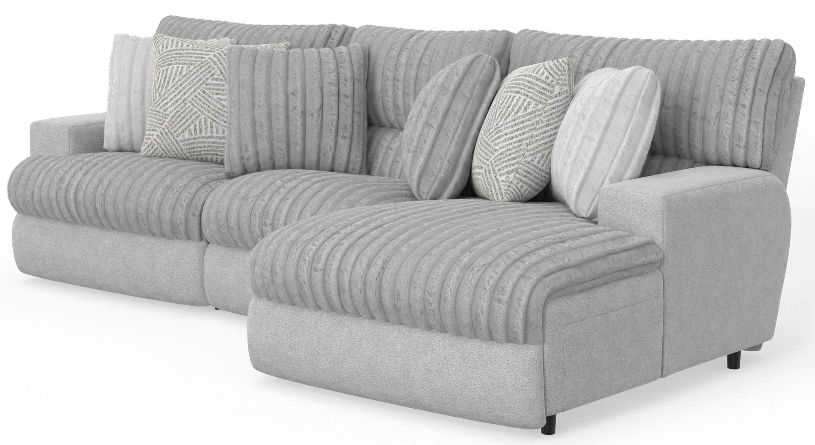 Abraxas - Reclining Sectional - Stylish Home Furniture