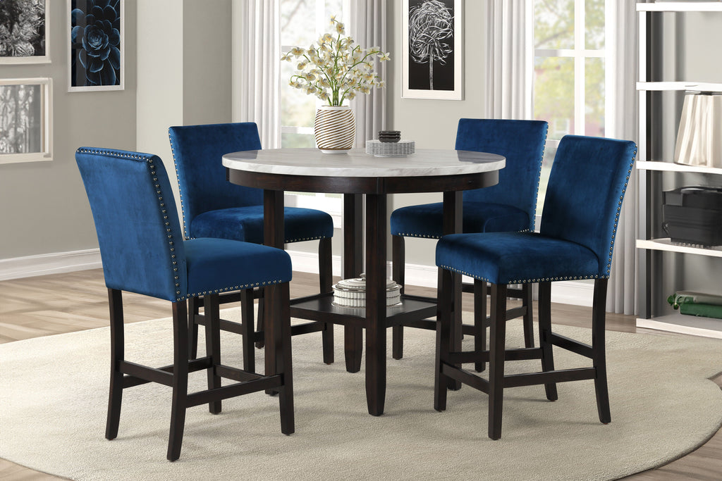 Celeste - Round Counter Table Set - Stylish Home Furniture