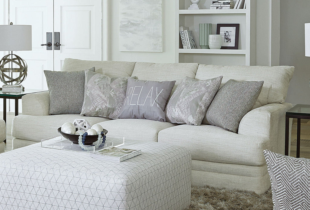 Zeller - Sofa - Cream - Stylish Home Furniture