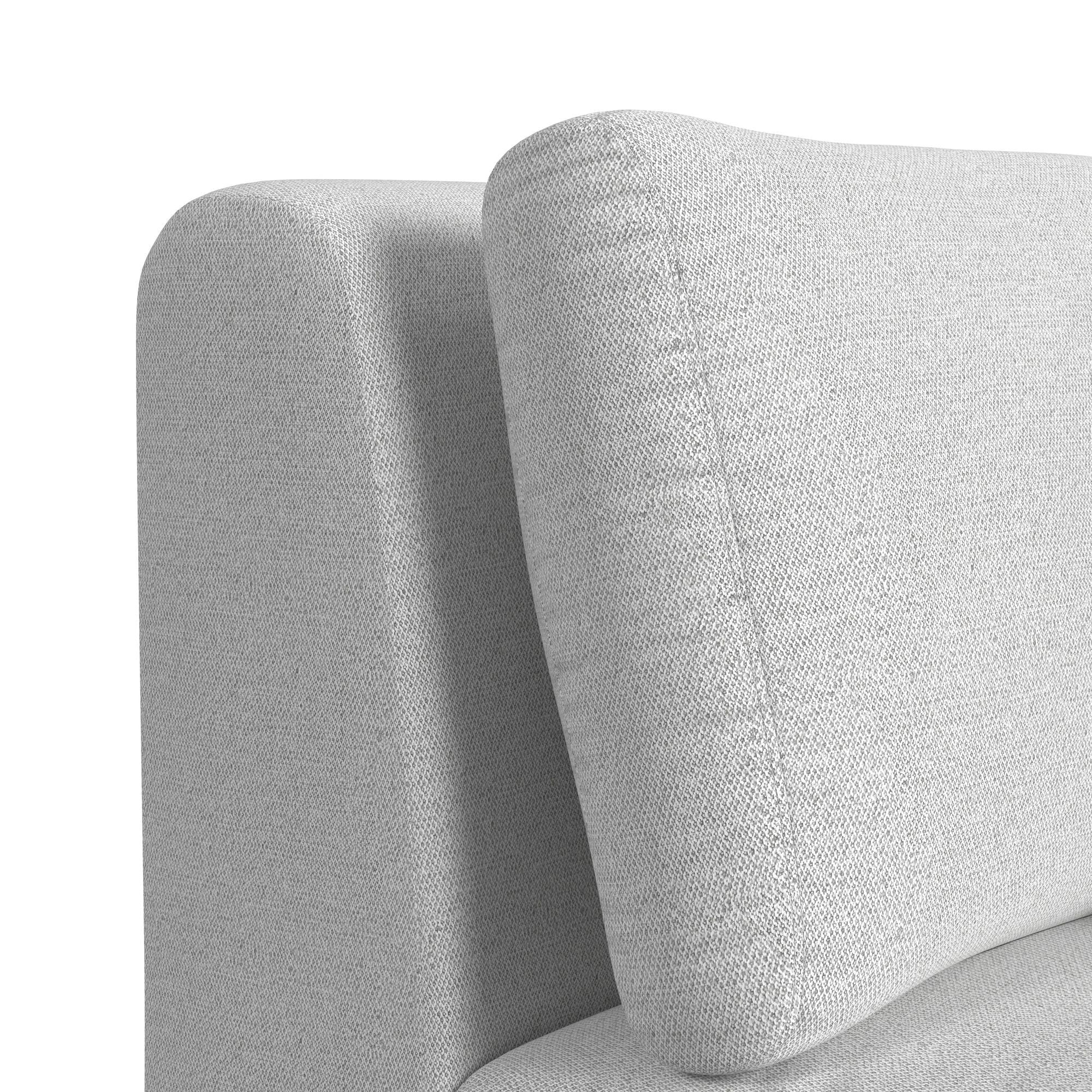Zandara - Modular Armless Chair - Beige - Stylish Home Furniture