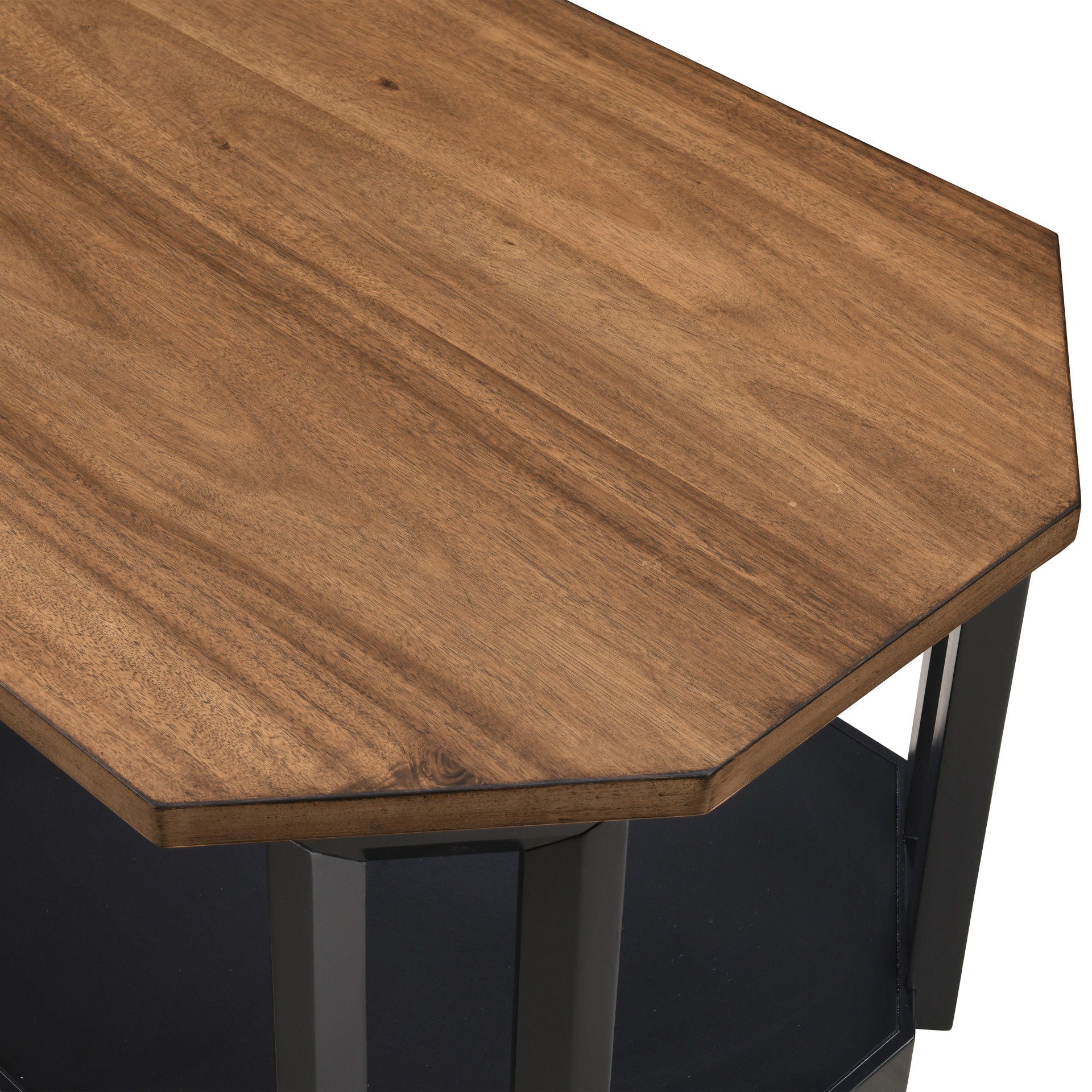 Decker - 3 Piece Occasional Set (1 Coffee & 2 End Tables) - Brown / Black - Stylish Home Furniture