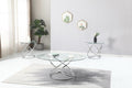T304 - Chrome Table Set (Set of 3) - Pearl Silver