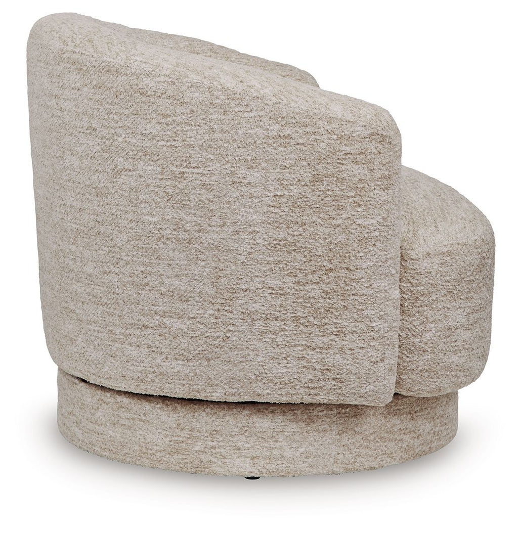 Wardsor - Swivel Chair - Stone - Stylish Home Furniture