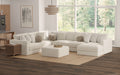 Ritzy - Cocktail Ottoman - Bone - Stylish Home Furniture