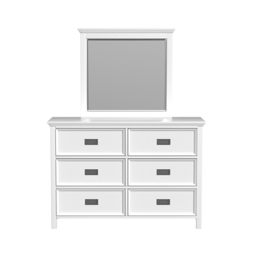 Hampton Kids - Dresser And Mirror Set - Stylish Home Furniture