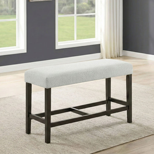 Carissa - Counter Bench - Stone - Stylish Home Furniture