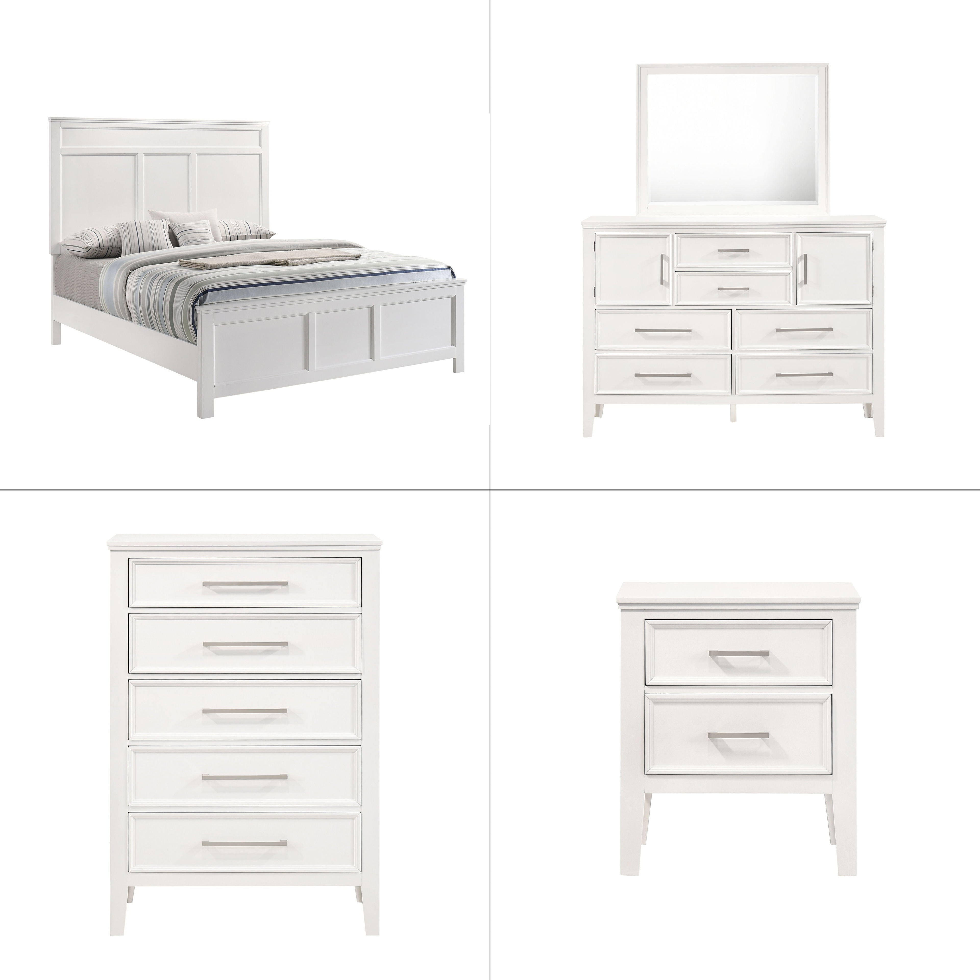 Andover - Bedroom Wood Set - Stylish Home Furniture