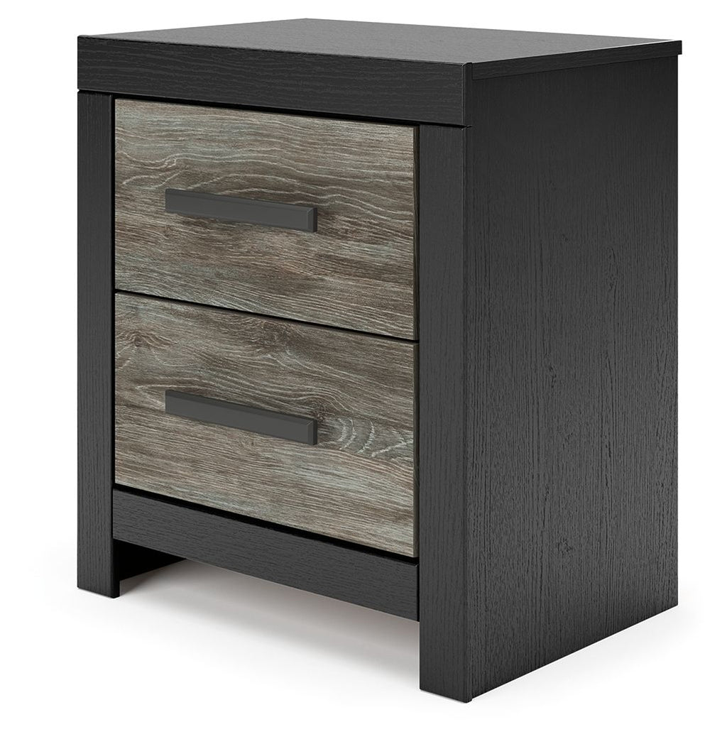 Broachmyn - Two Drawer Night Stand - Stylish Home Furniture