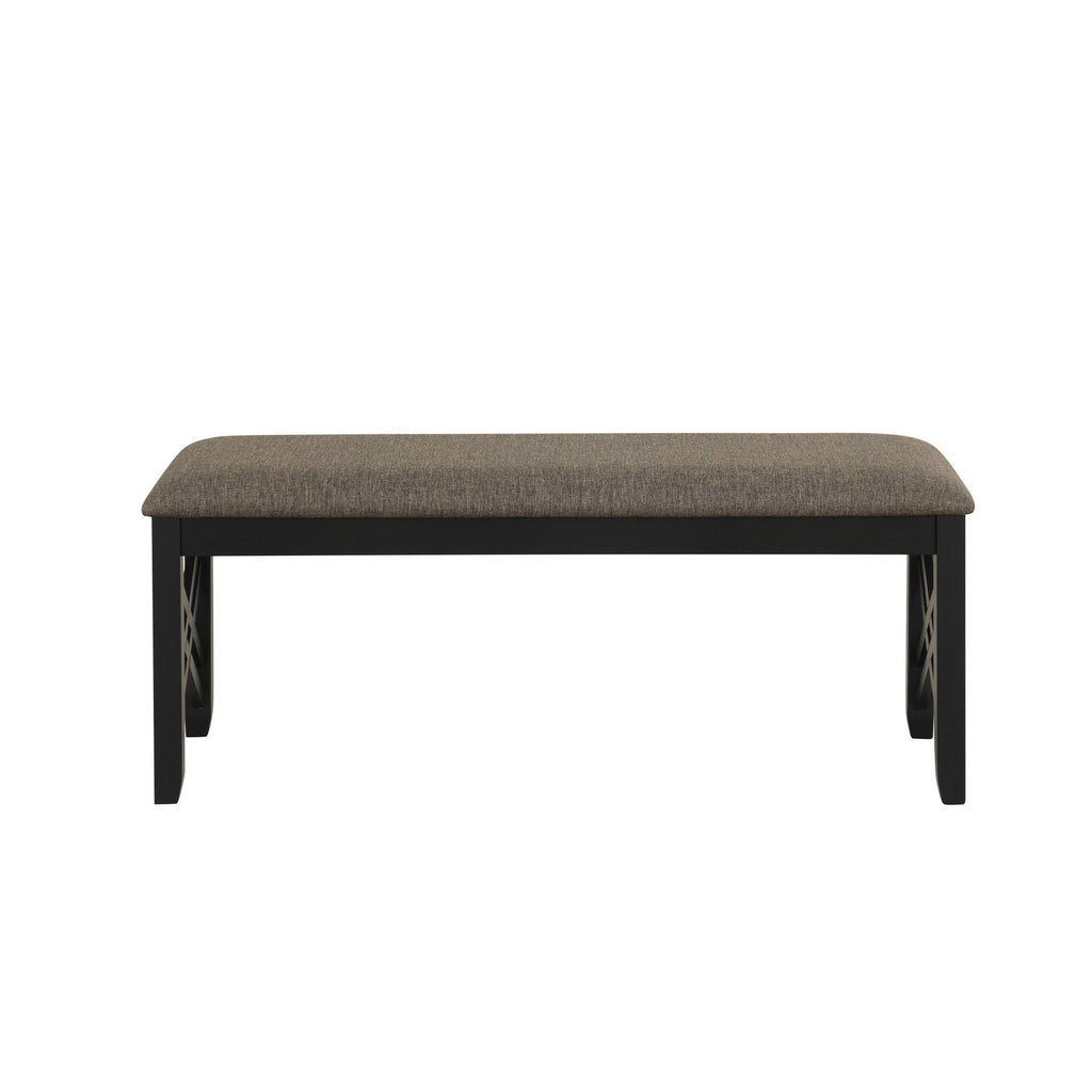 Potomac - Dining Bench - Brown / Black - Stylish Home Furniture