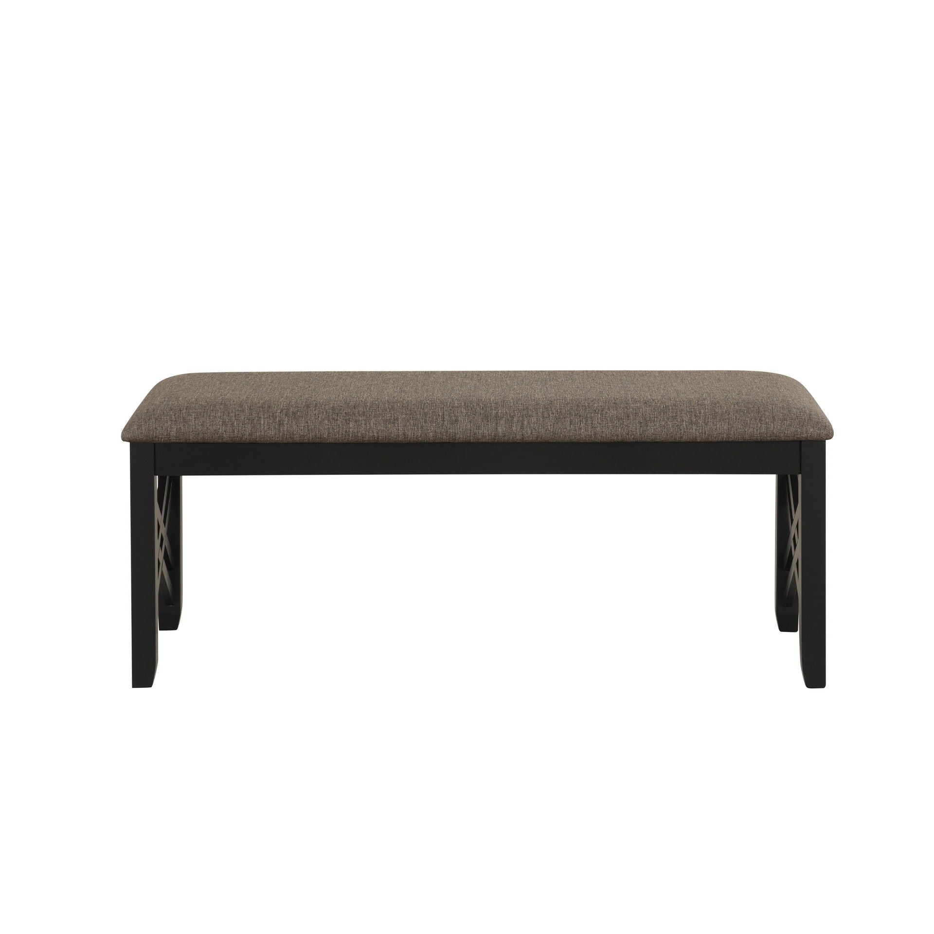 Potomac - Dining Bench - Brown / Black - Stylish Home Furniture