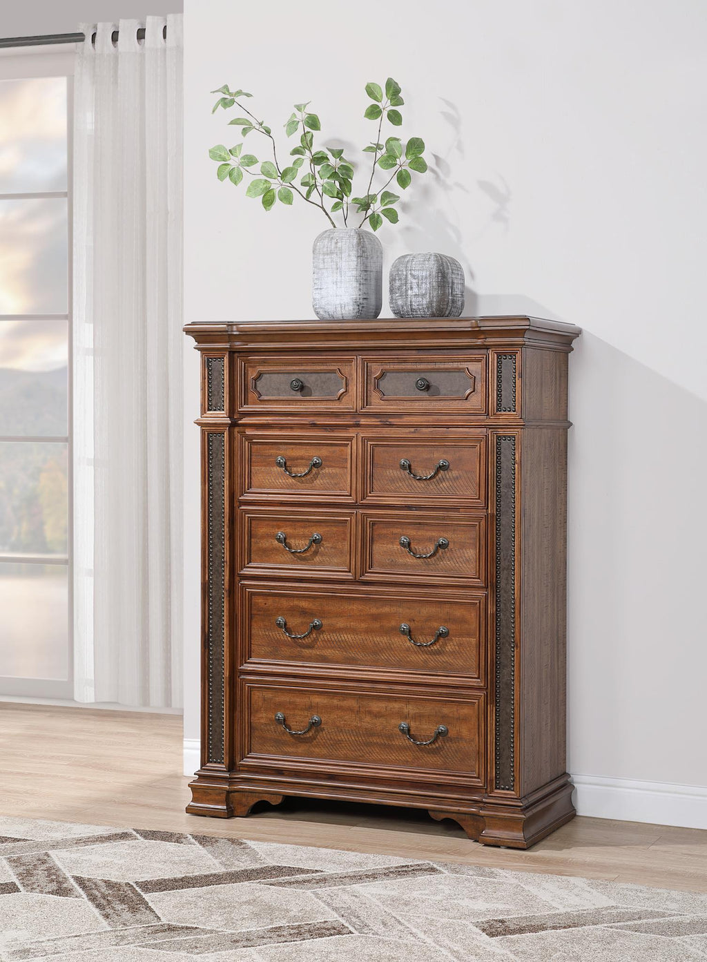 B020 - Chest - Brown - Stylish Home Furniture