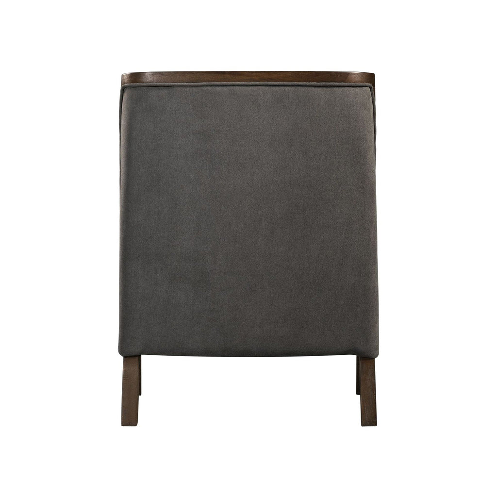 Hopkins - Chair With Brown Arm - Stylish Home Furniture