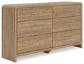 Gramburg - Six Drawer Dresser - Stylish Home Furniture