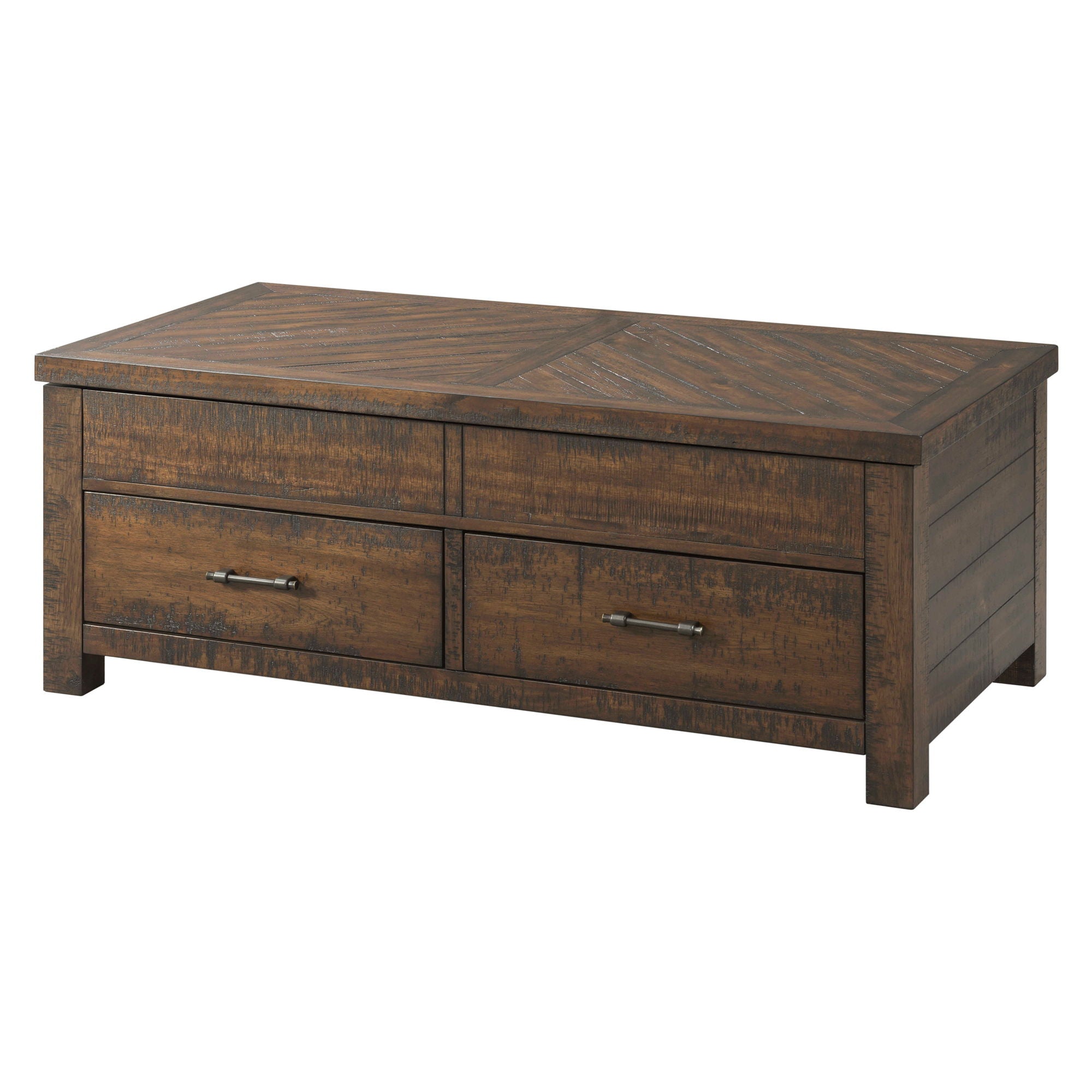 Jax - 3 Piece Occasional Table Set (Lift Top Coffee & Two End Tables) - Cherry - Stylish Home Furniture