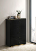 B120 - Chest - Black - Stylish Home Furniture