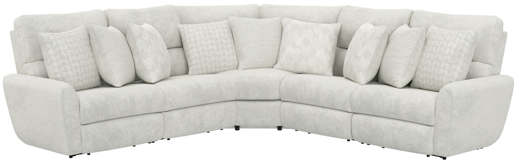 Majesty - Deep Seating Power Reclining Sectional - Stylish Home Furniture