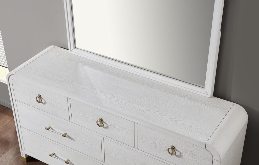 B093 - Mirror - White - Stylish Home Furniture