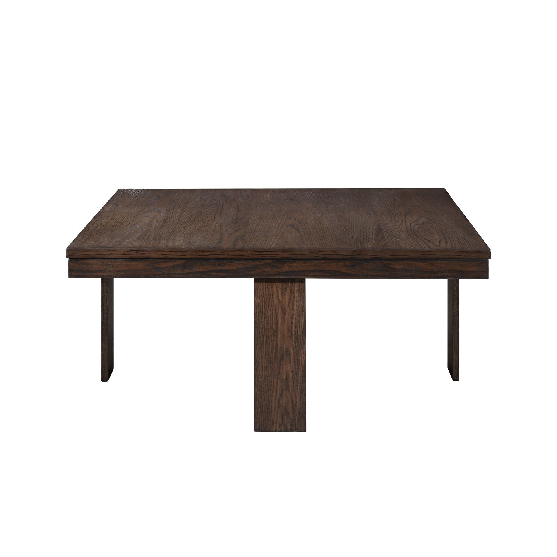 Paxton - 5 Piece Living Room Set (Storage Coffee Table With 4 Tuck-In Ottomans) - Dark Brown - Stylish Home Furniture