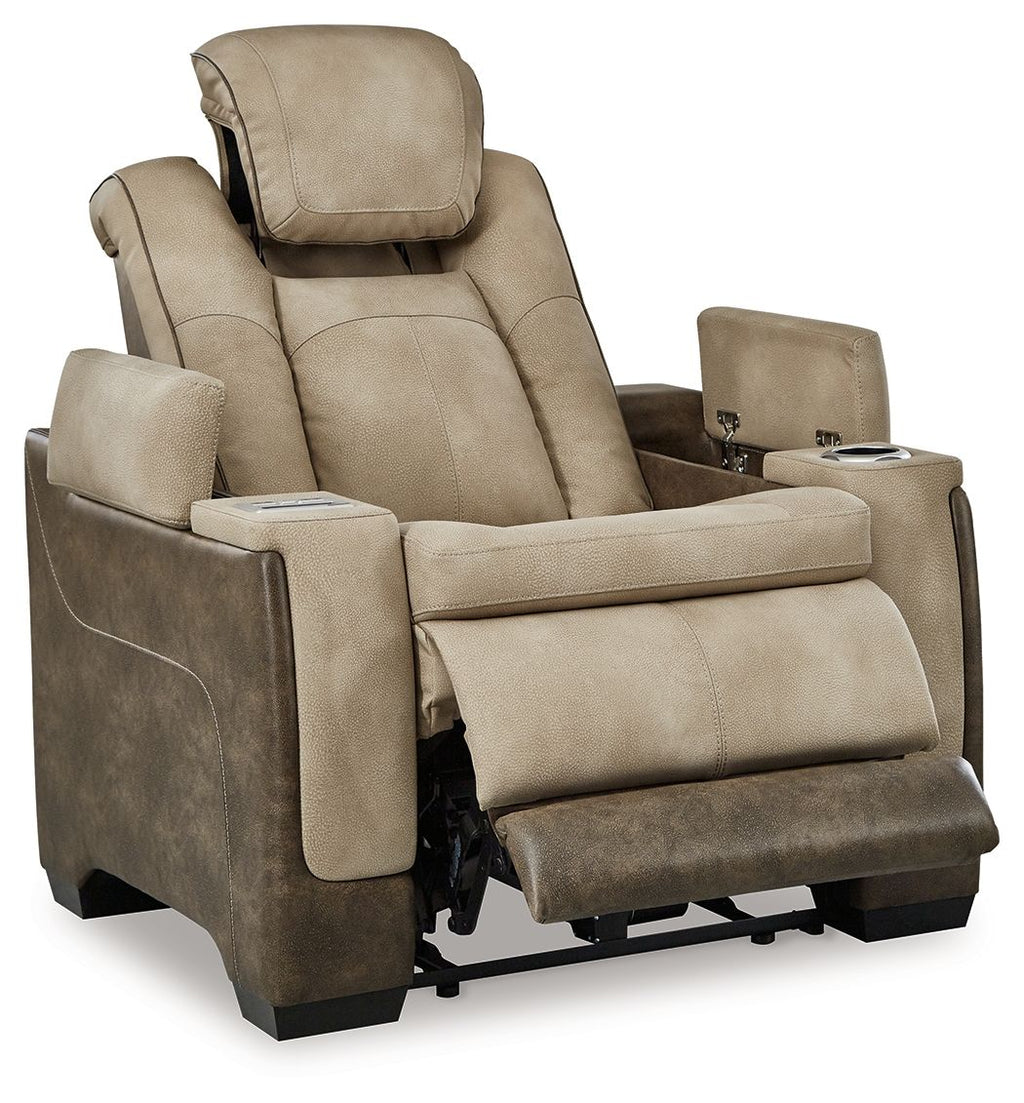 Next-Gen Durapella - Pwr Recliner/Adj Headrest - Stylish Home Furniture