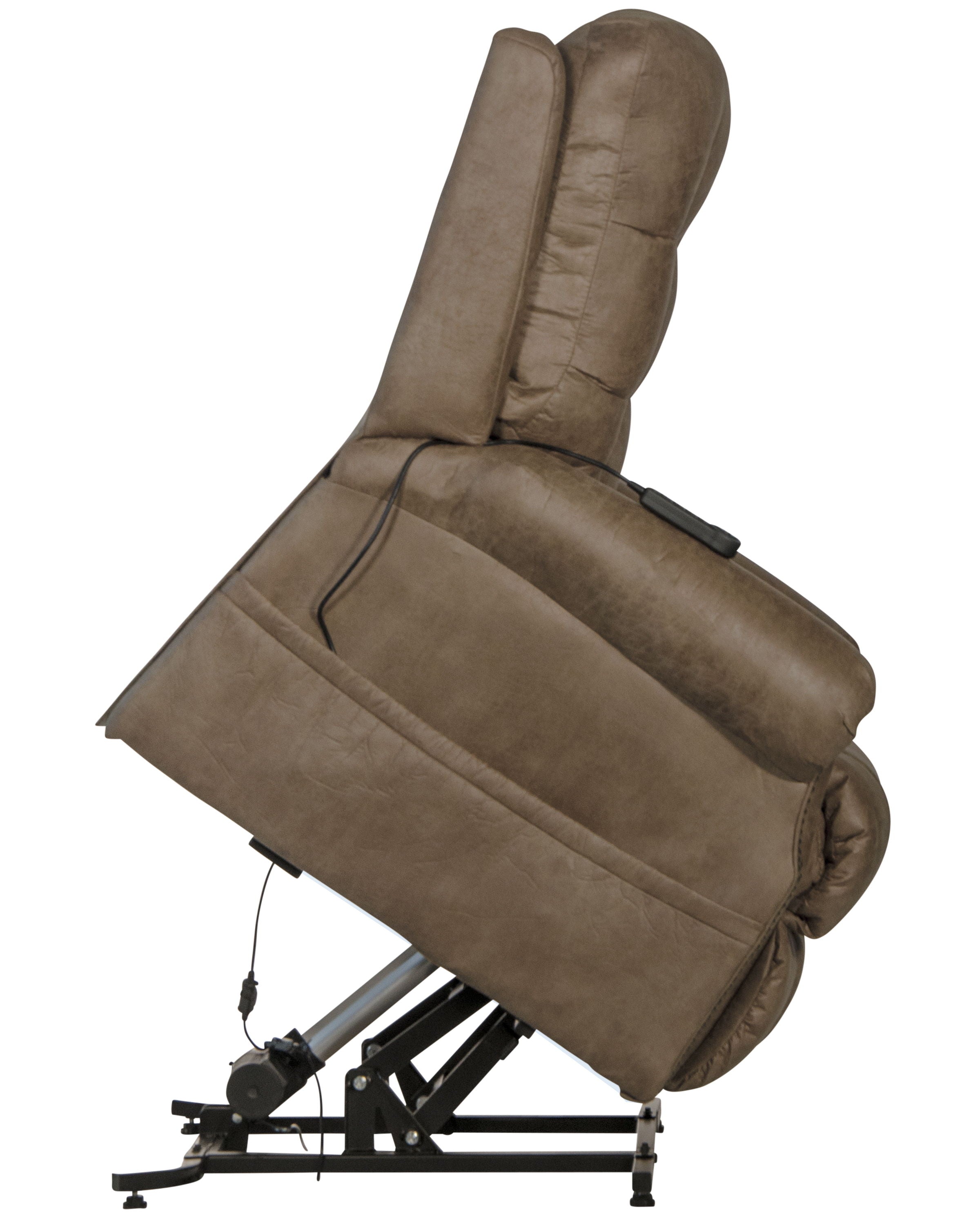 Ramsey - Power Lift Lay Flat Recliner With Heat & Massage - Stylish Home Furniture
