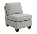 U325 - Armless Chair - Sand - Stylish Home Furniture