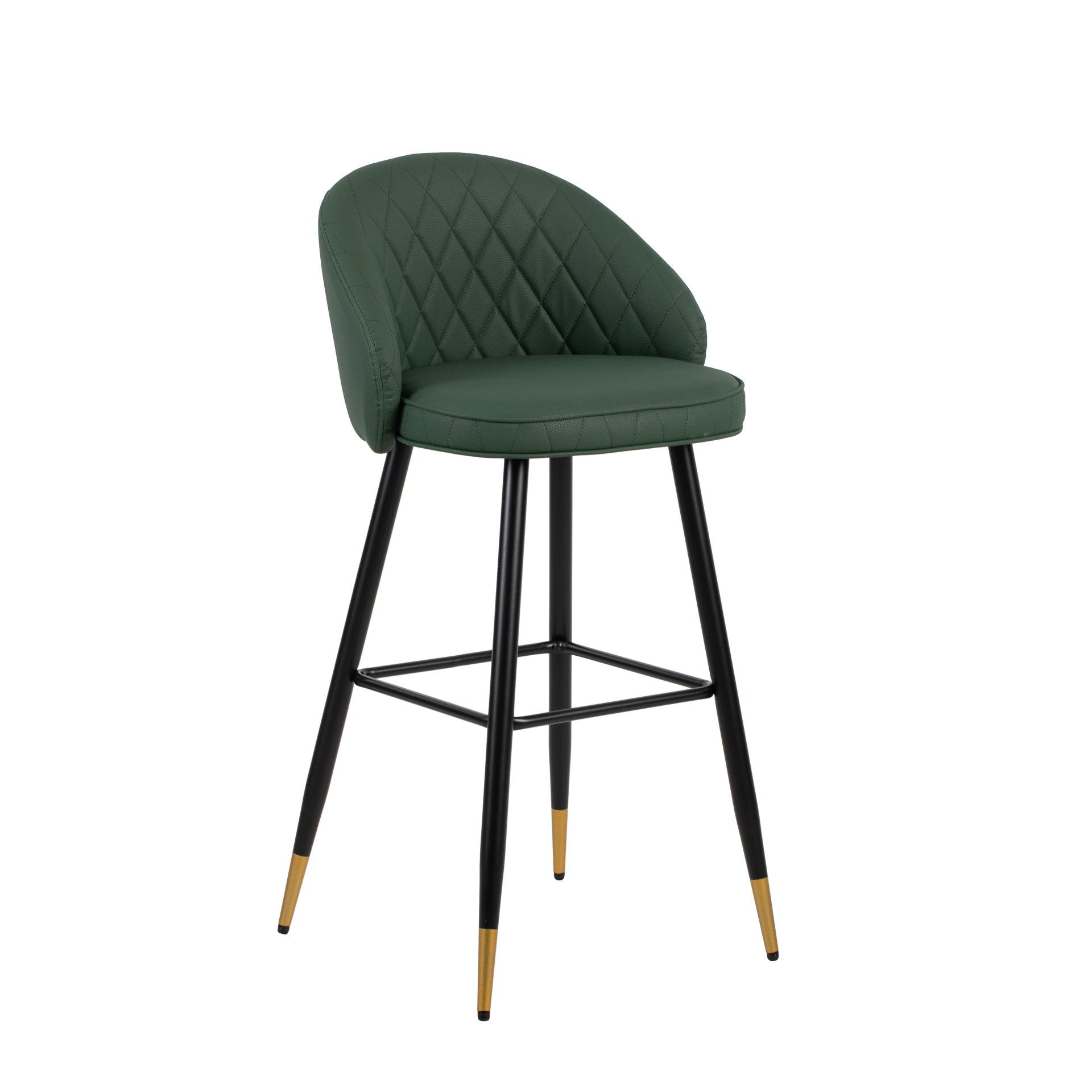 Oliver - Vegan Leather Bar Chair (Set of 2) - Stylish Home Furniture