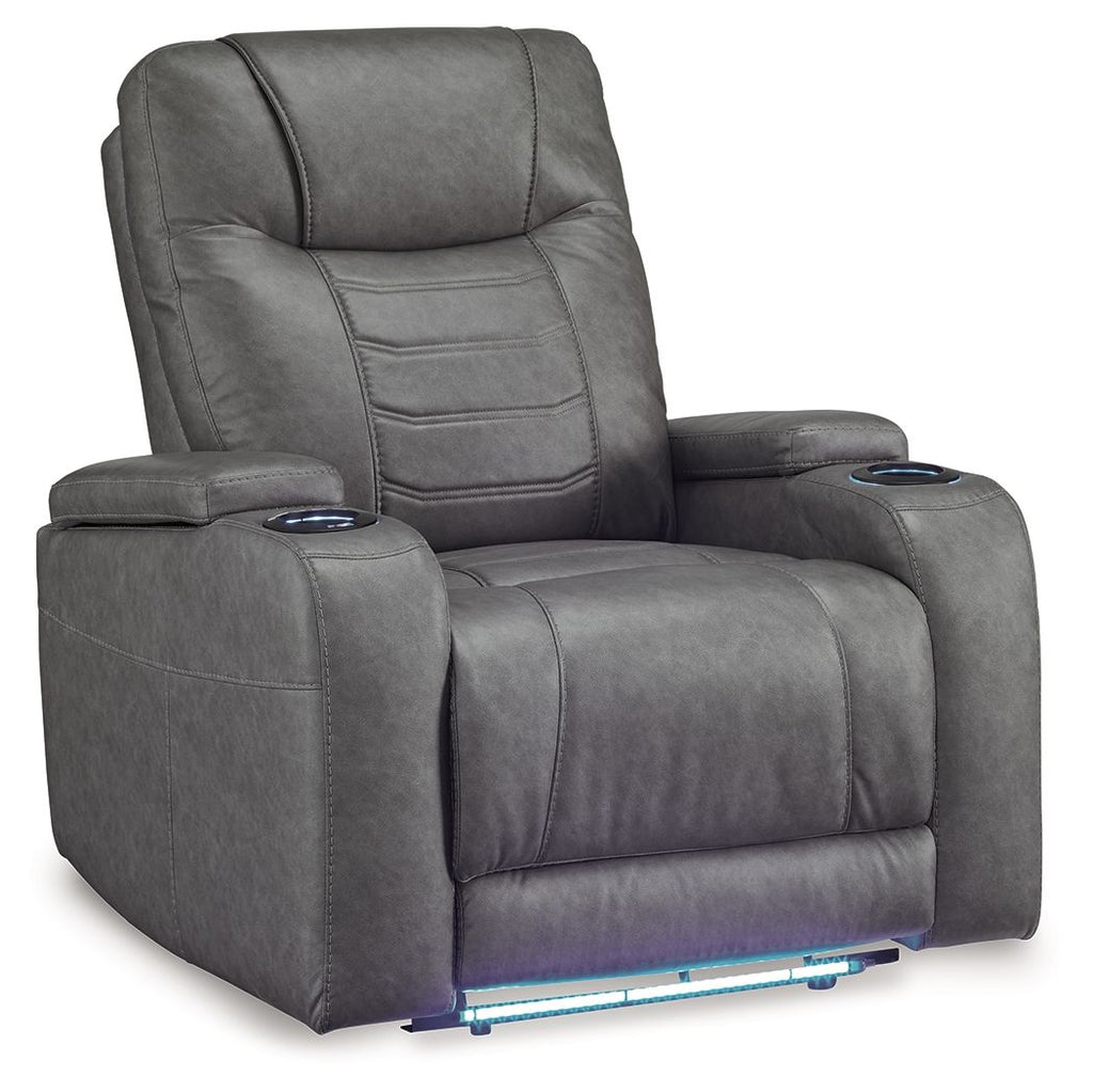 Schooner Rocks - Power Recliner / Adj Headrest - Stylish Home Furniture
