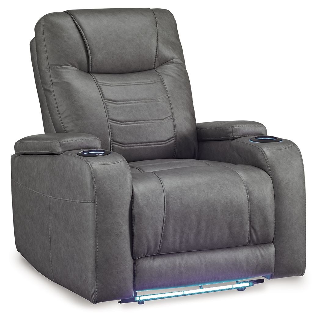 Schooner Rocks - Power Recliner / Adj Headrest - Stylish Home Furniture