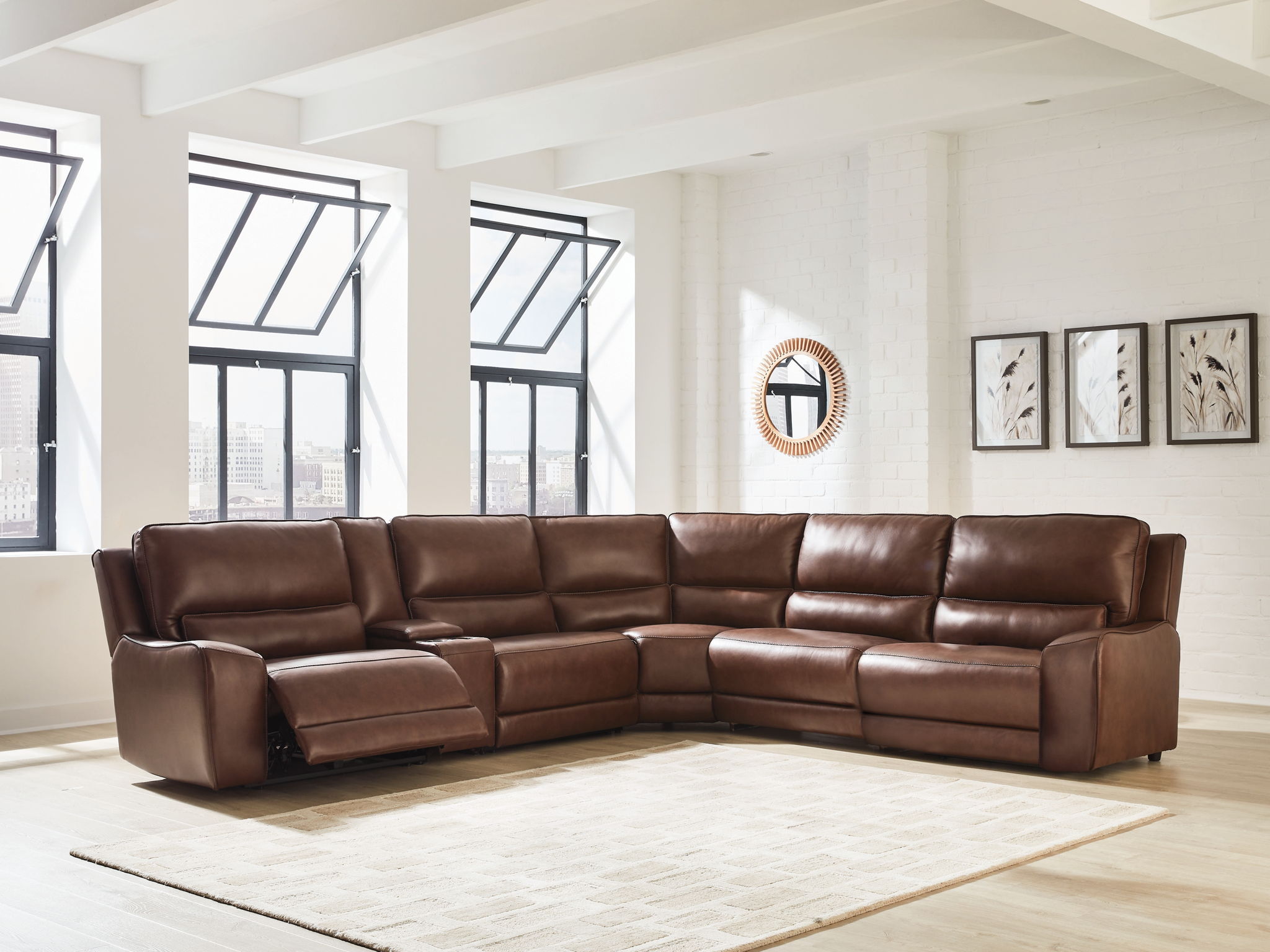 DeepWakes - Power Reclining Sectional - Stylish Home Furniture