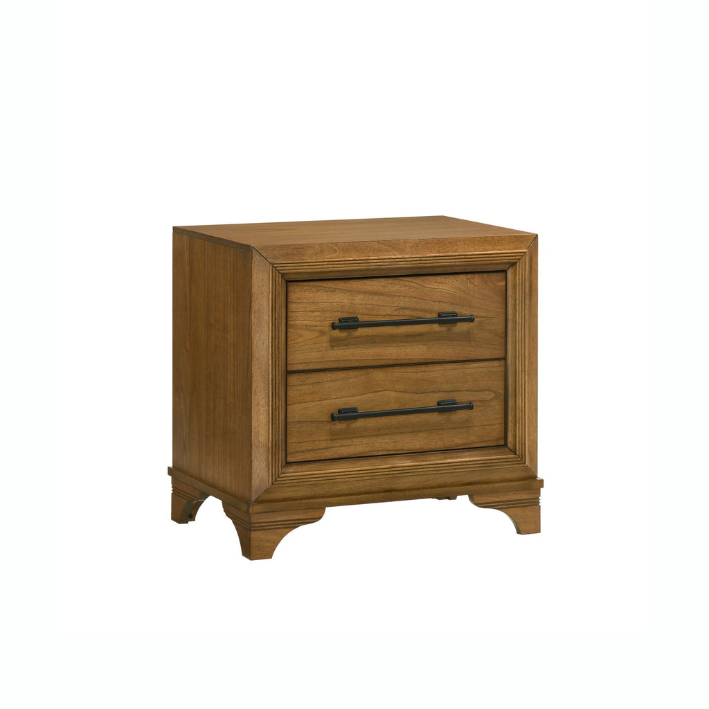 Talcott - Nightstand - Honey - Stylish Home Furniture