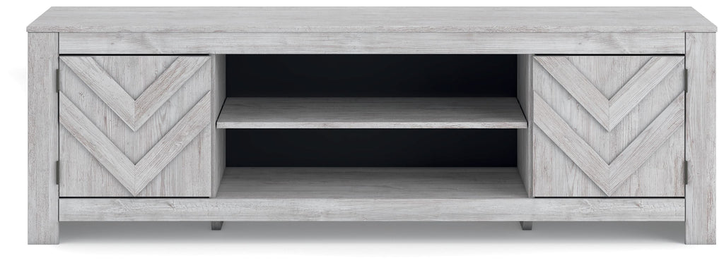 Cayboni - LG TV Stand With Fireplace Option - Stylish Home Furniture