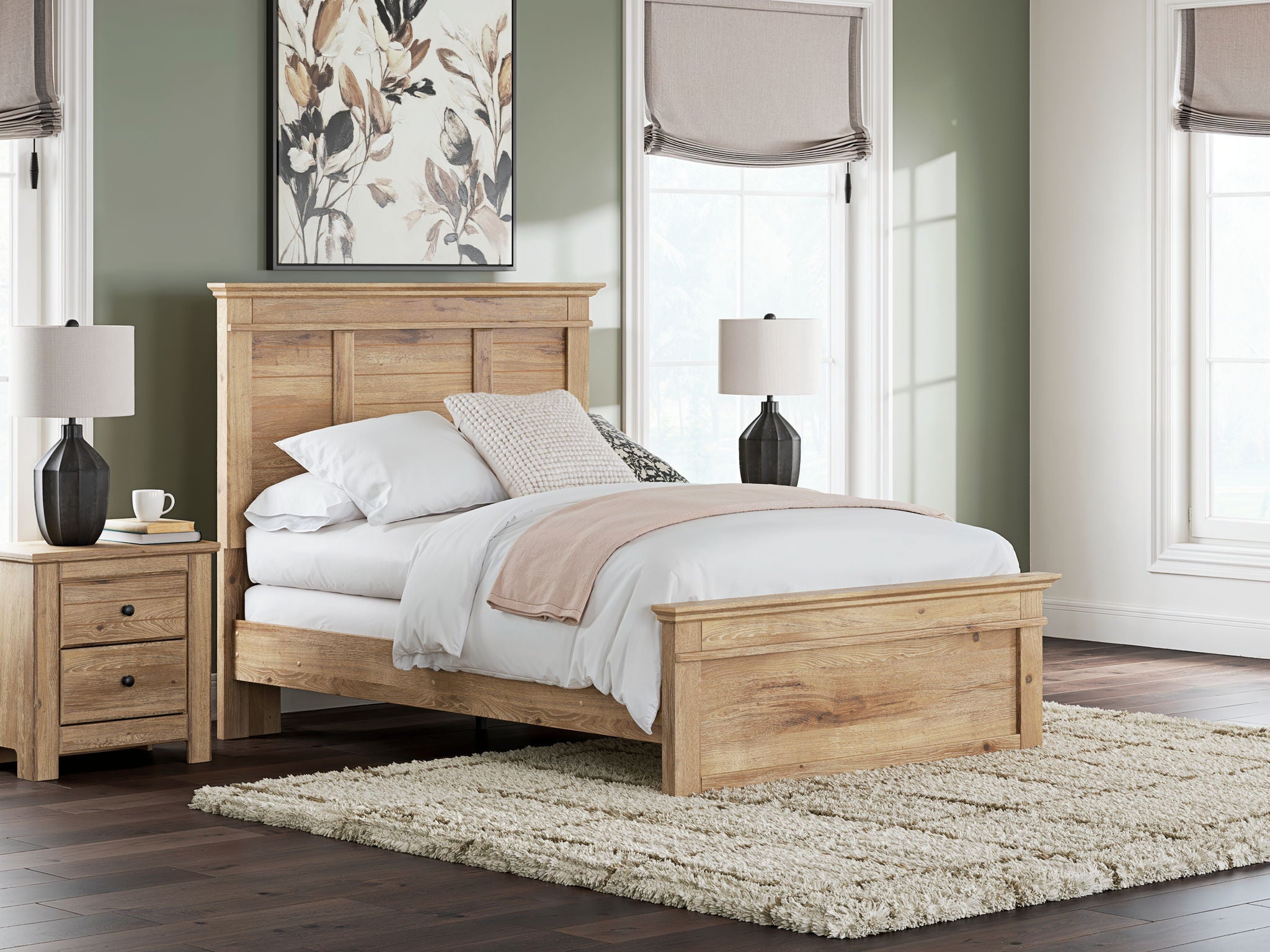 Makidern - Panel Bed - Stylish Home Furniture