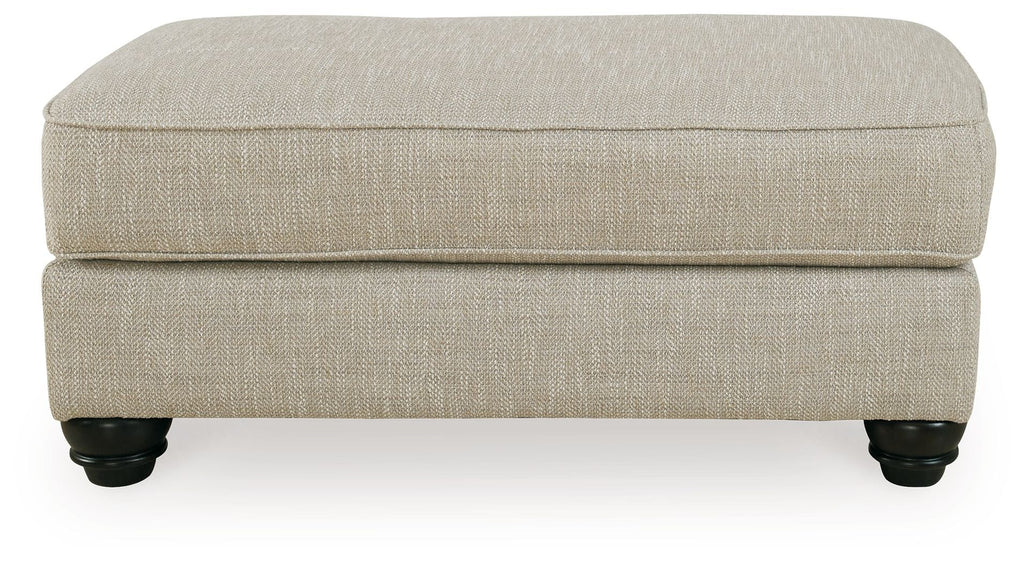 Asanti - Ottoman - Fog - Stylish Home Furniture