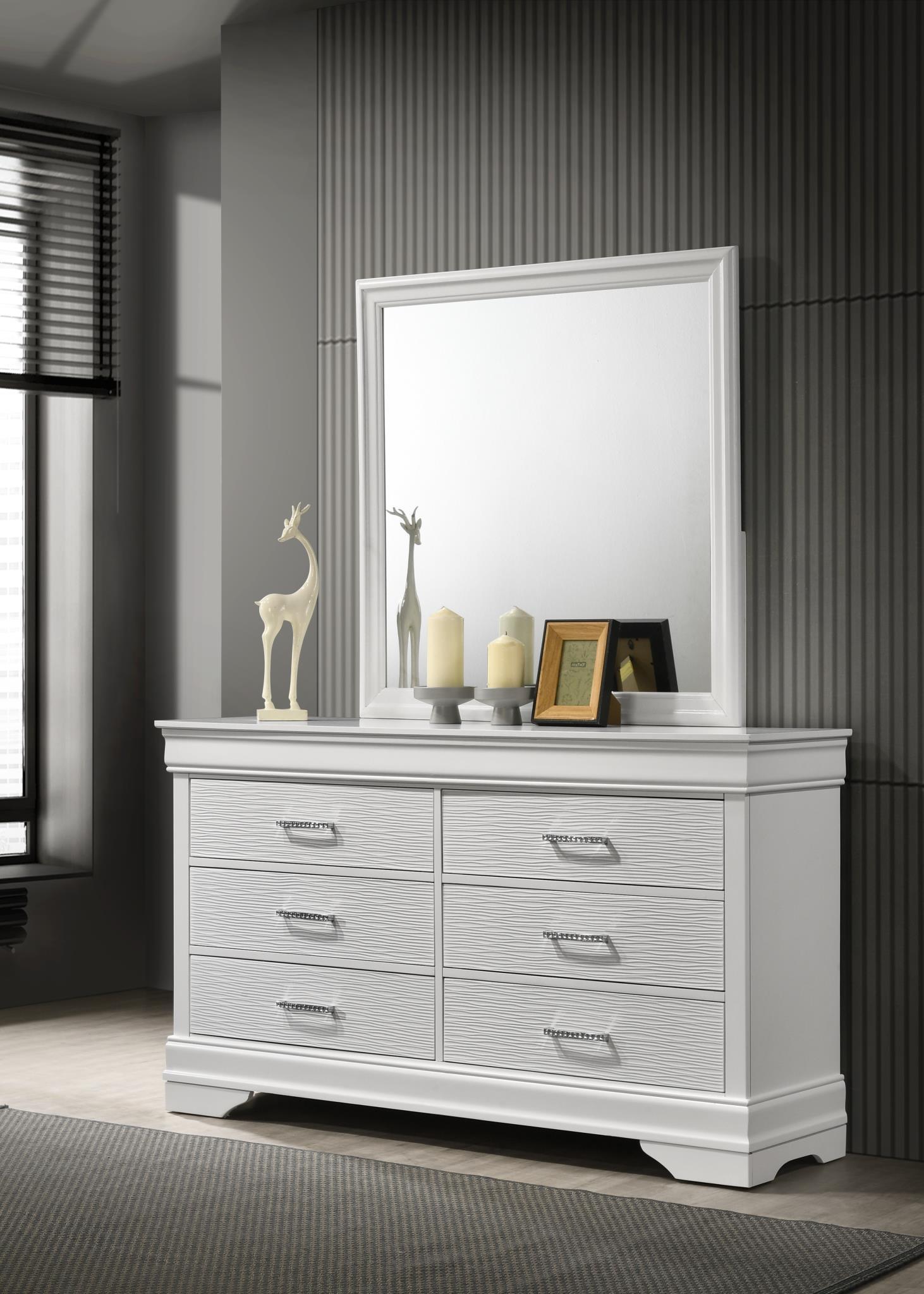 B396 - Dresser - White - Stylish Home Furniture