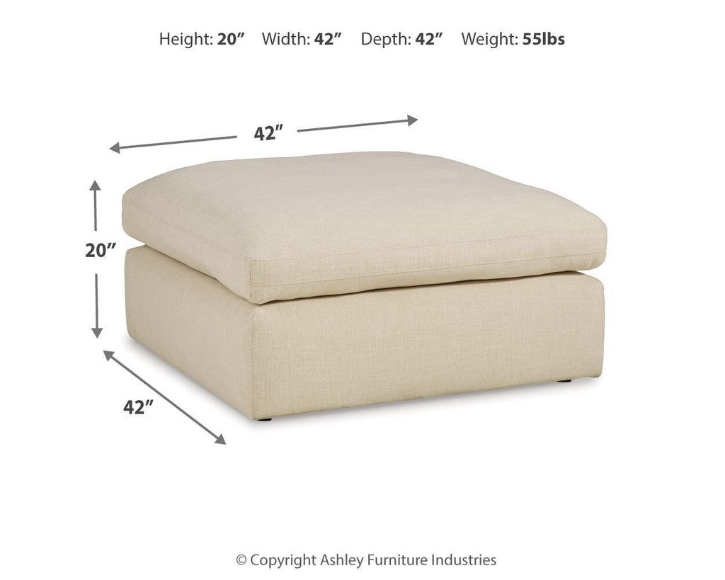 Elyza - Oversized Ottoman - Stylish Home Furniture