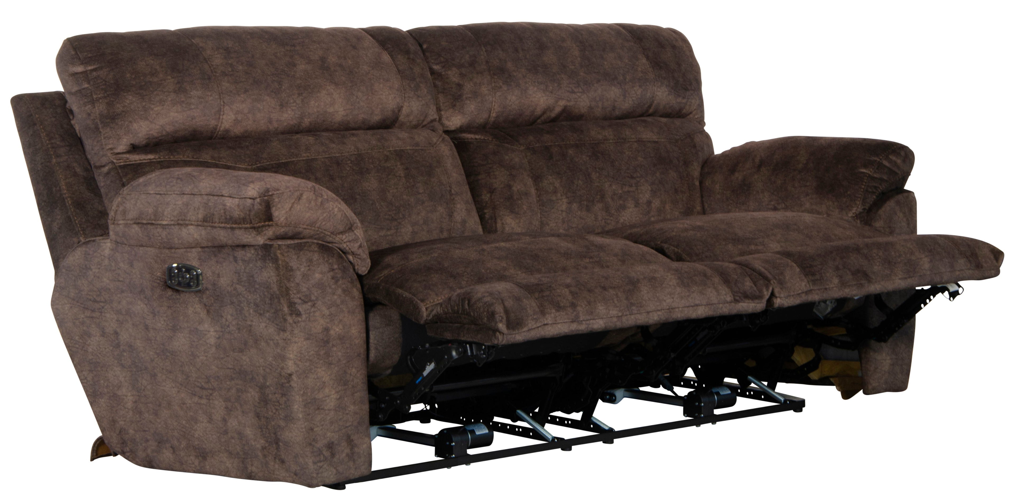Sedona - Power Headrest With Lumbar Lay Flat Reclining Sofa - Stylish Home Furniture