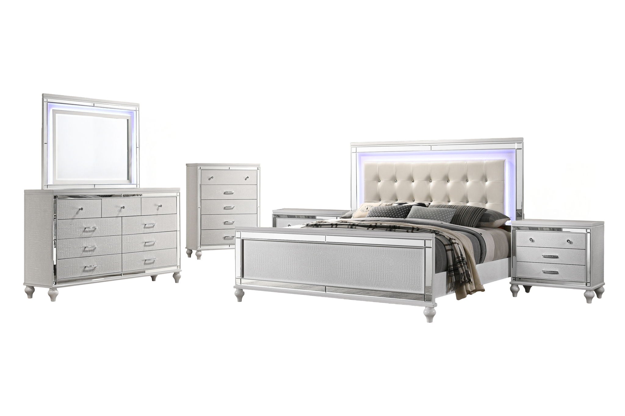 Valentino - Bedroom Set - Stylish Home Furniture